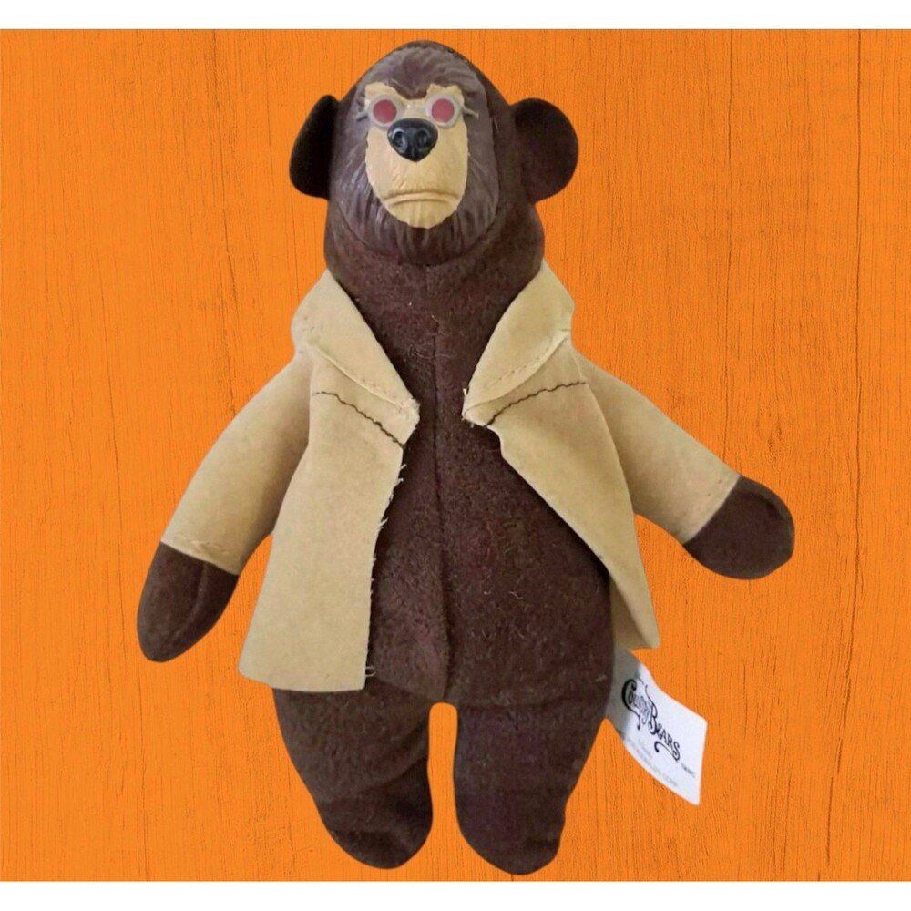 TED BEDDERHEAD Disney’s Country Bears Movie Collectible Plush Toy #7 NEW 2001